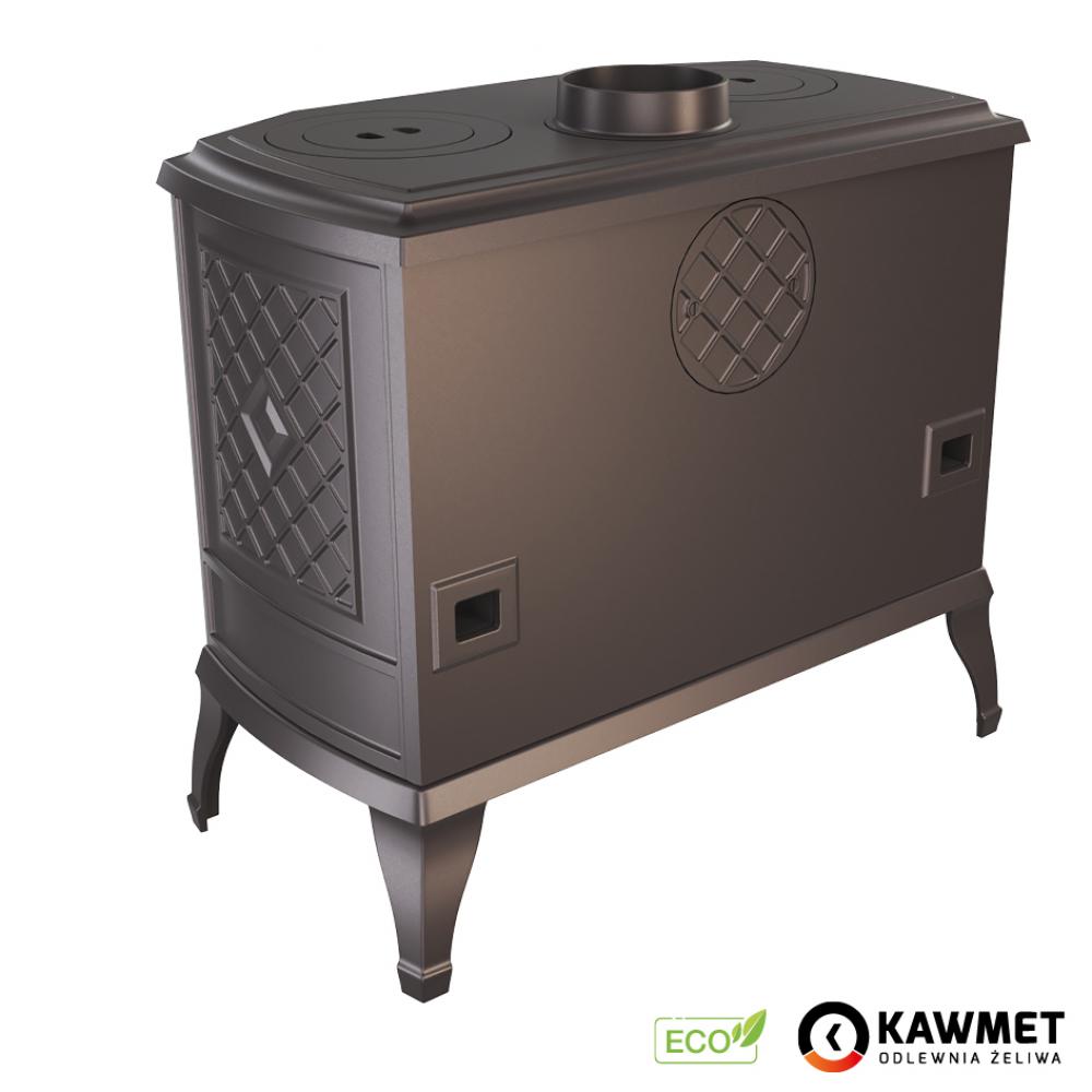 Чавунна камінна піч з варильною поверхнею KAWMET P7 (10.5 kW) CookTop LB ECO