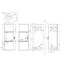 Сталева піч - камін BOKAR Forum (9,2 kW) Black ceramatex