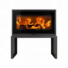 Дизайнерський камін з підставкою HETA Scan-Line 100/100R Bench 1020 mm black Дизайнерський камін з підставкою HETA Scan-Line 100/100R Bench 1020 mm black