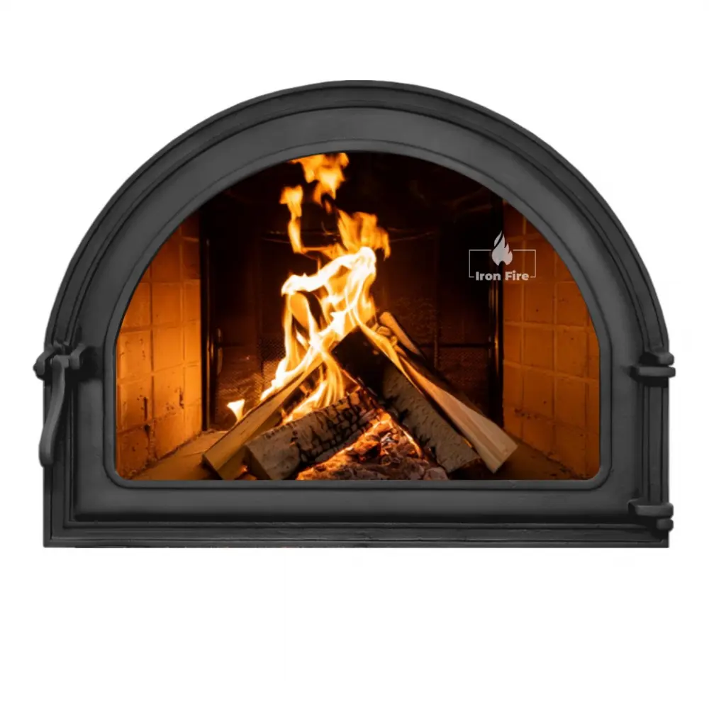 Дверца чугунная для камина Iron Fire Viola 585x440 мм