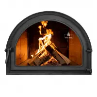 Даерцята чавунні для каміна Iron Fire Viola 585x440 мм