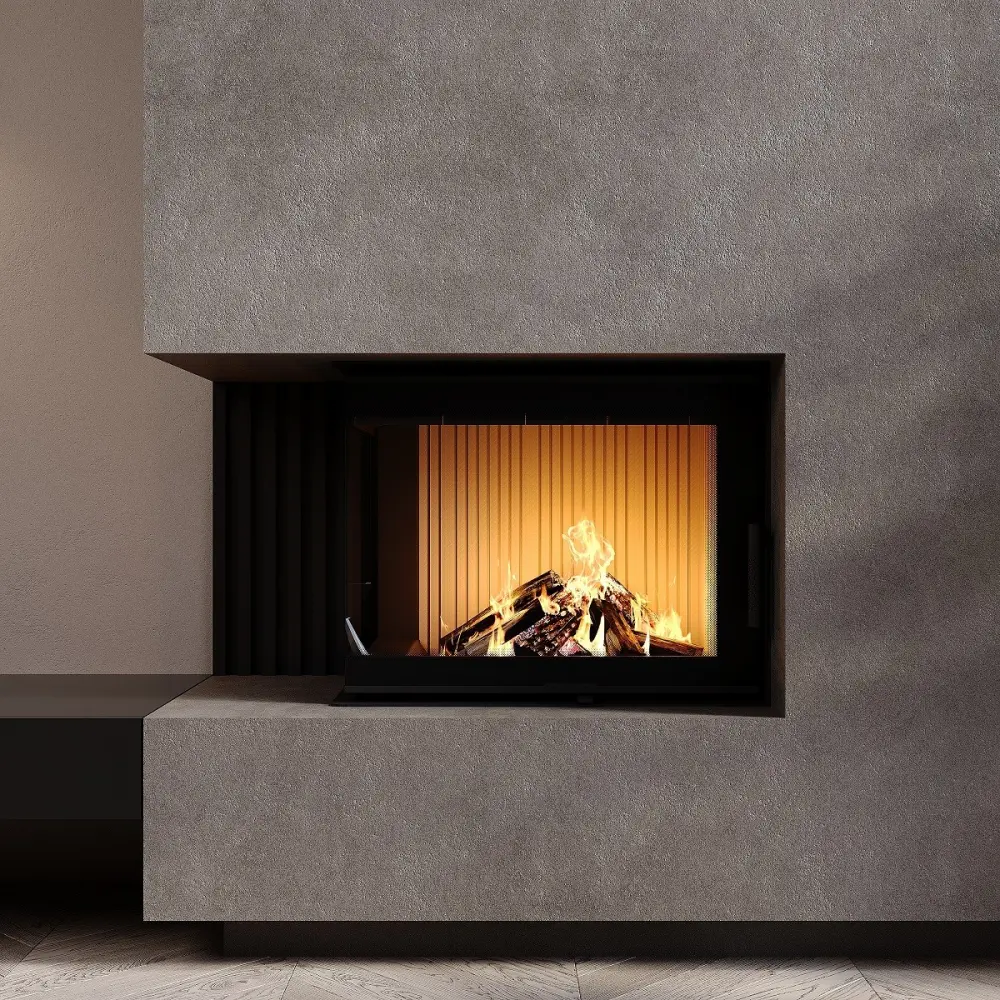 Каминная топка M-FIRE 60 (690/540) угловая левая (14kW)