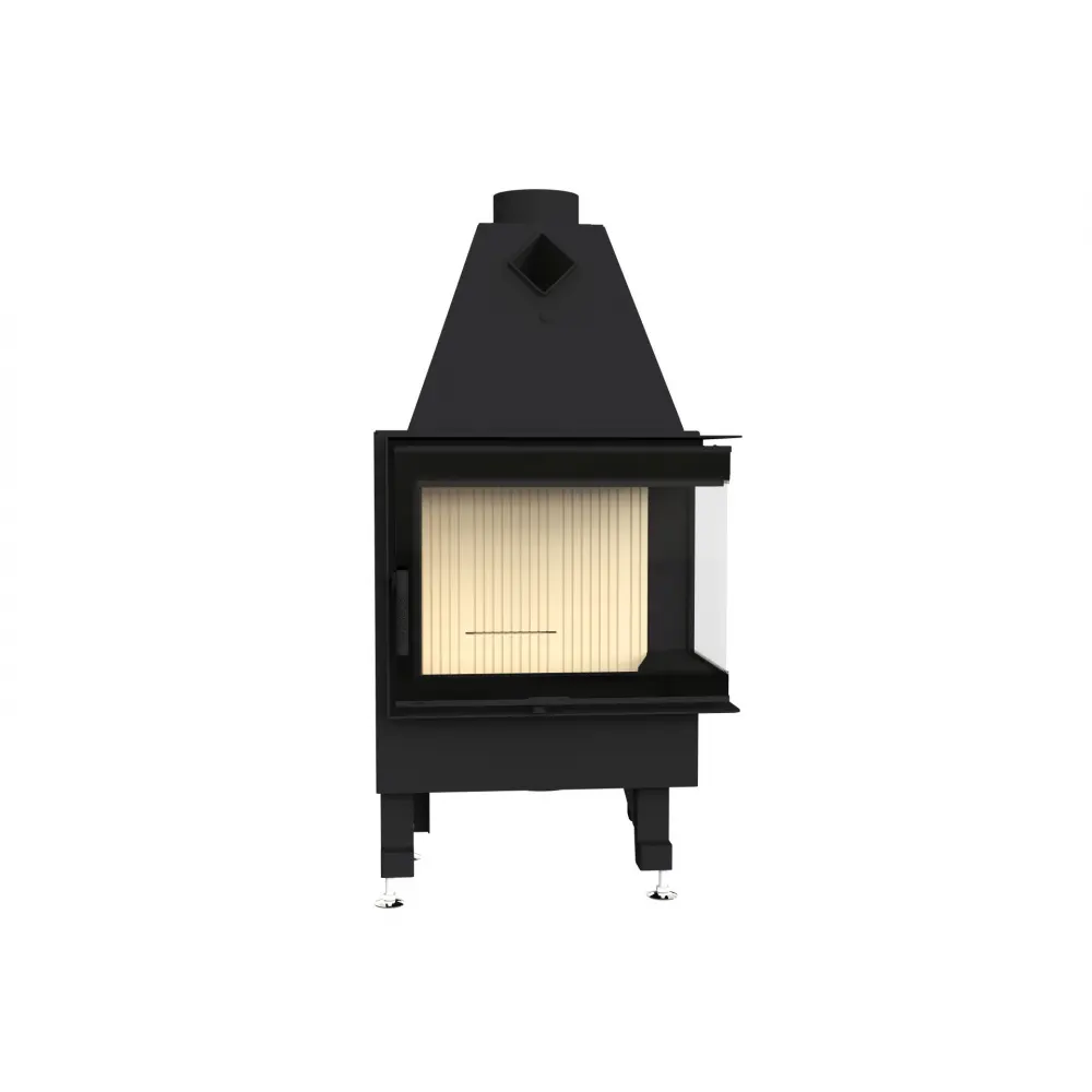 Камінна топка M-FIRE 60 (690/540) кутова права (14kW)