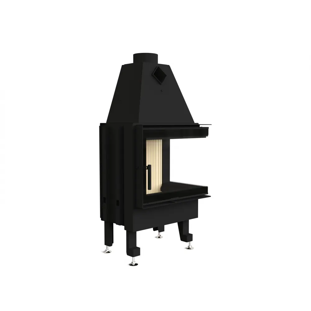 Камінна топка M-FIRE 60 (690/540) кутова права (14kW)
