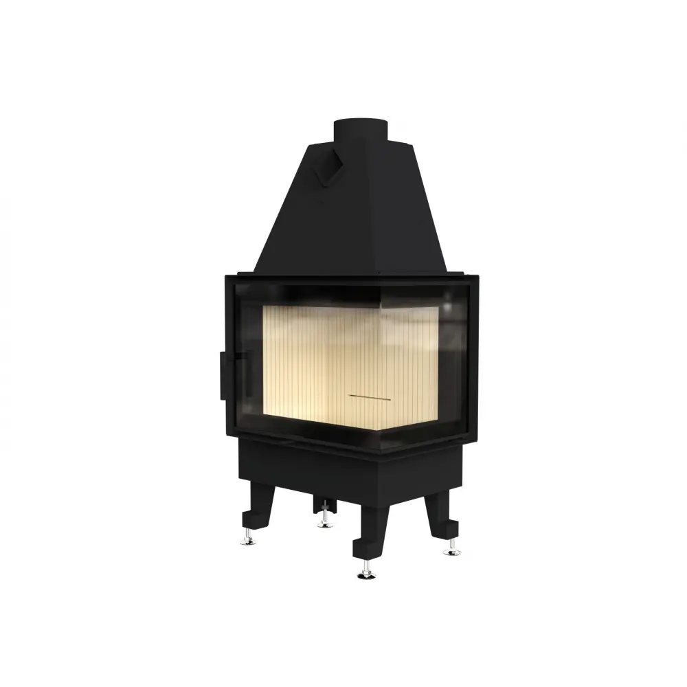 Камінна топка M-FIRE 60 (690/540) кутова права (14kW)