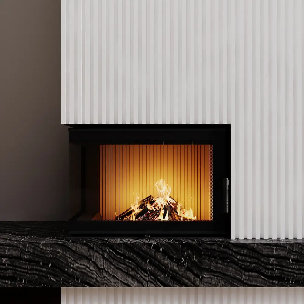 Каминная топка M-FIRE 70 (790/540) угловая левая (15kW)