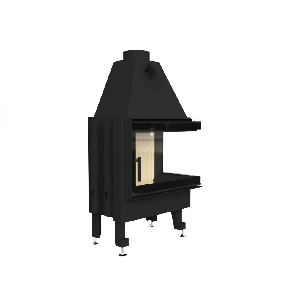 Каминная топка M-FIRE 70 (790/540) угловая правая (15kW)