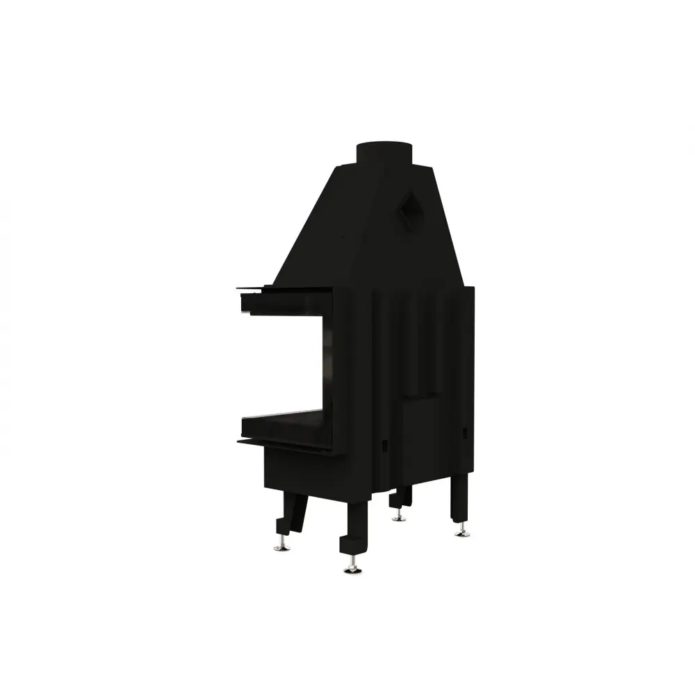 Каминная топка M-FIRE 70 (790/540) угловая правая (15kW)