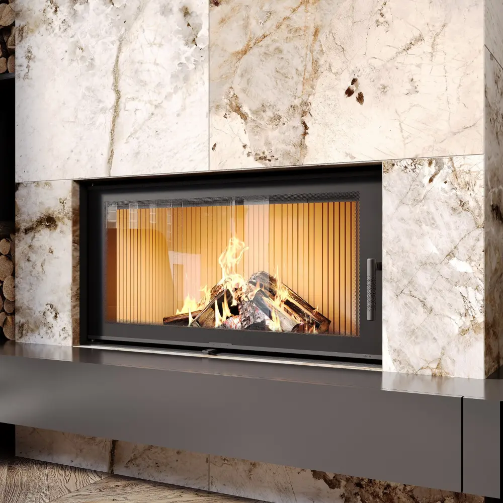 Камінна топка M-FIRE 100 пряма (20kW)