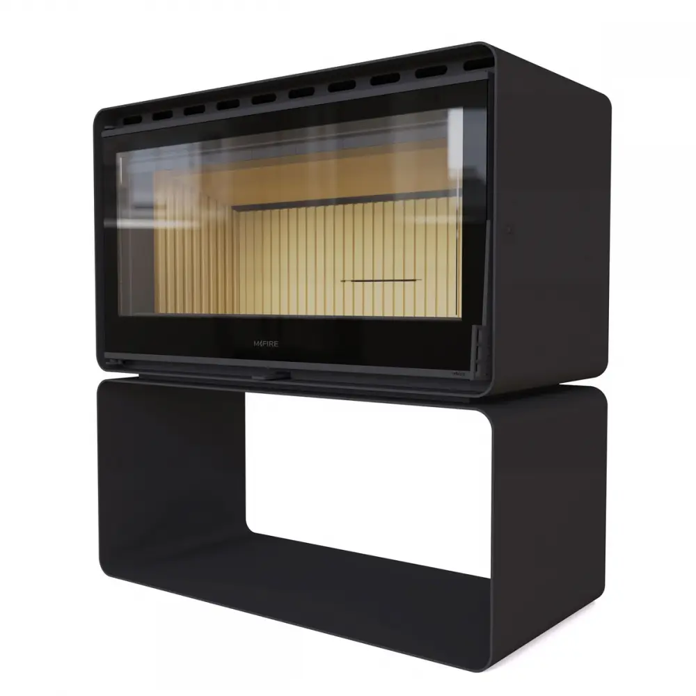 Печь стальная M-Fire Rodos firewood niche (15kW)