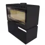 Печь стальная M-Fire Rodos firewood niche (15kW)