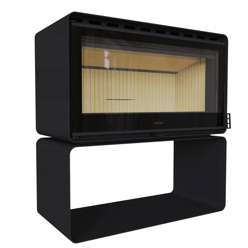 Печь стальная M-Fire Rodos firewood niche (15kW)