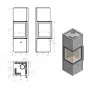 Піч кутова сталева M-Fire Corfu (9kW)