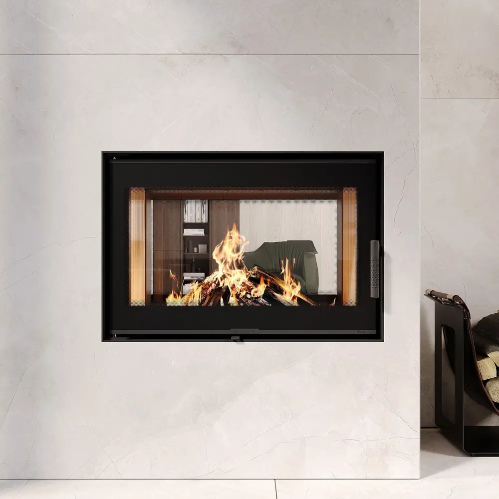 Каминная топка M-FIRE 80 туннельная (14kW)