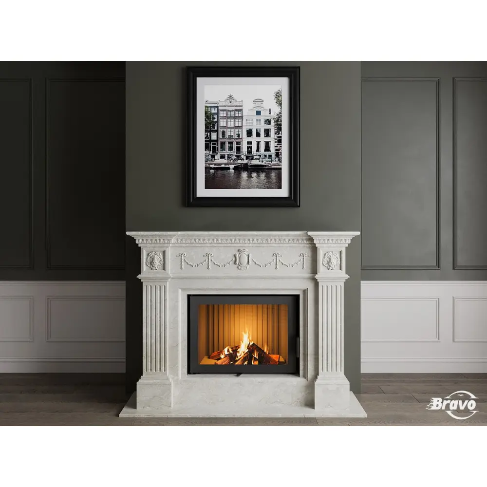 Камінний портал з мармуру "АМСТЕРДАМ"