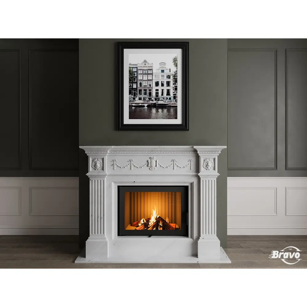 Камінний портал з мармуру "АМСТЕРДАМ"