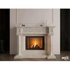 Портал для каміну з мармуру "КОНТИНЕНТАЛЬ"