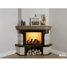 Портал для камина из мрамора "ПОРТО"