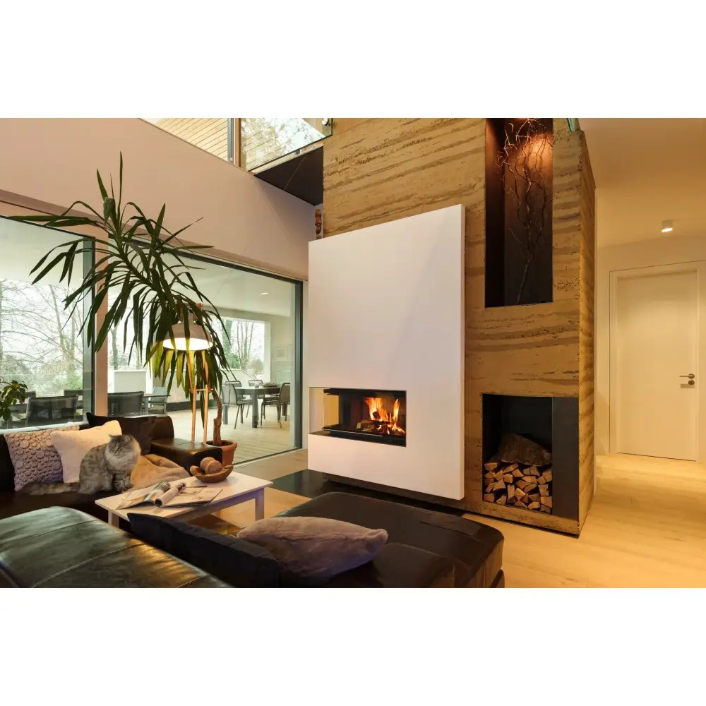 Каминная топка Brunner Architektur-Eck-Kamin 45/101/40 камин угловой