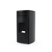 Пеллетная печь Defro Home Aquapell черная