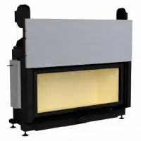 Камінна топка широкоформатна Gavryliv&Sons 120x54 гладкий шамот