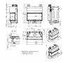 Камінна топка Gavryliv&Sons 33x100x33x54 Камінна топка Gavryliv&Sons 33x100x33x54