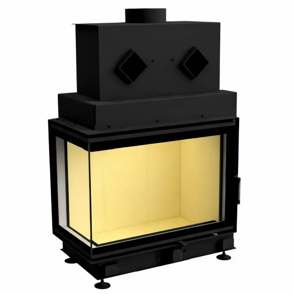 Угловая каминная топка Gavryliv&Sons 72x40x52 L