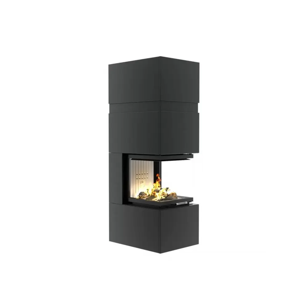 Каминная топка HITZE TRINITY TRI54X54X53.G TRI BOX