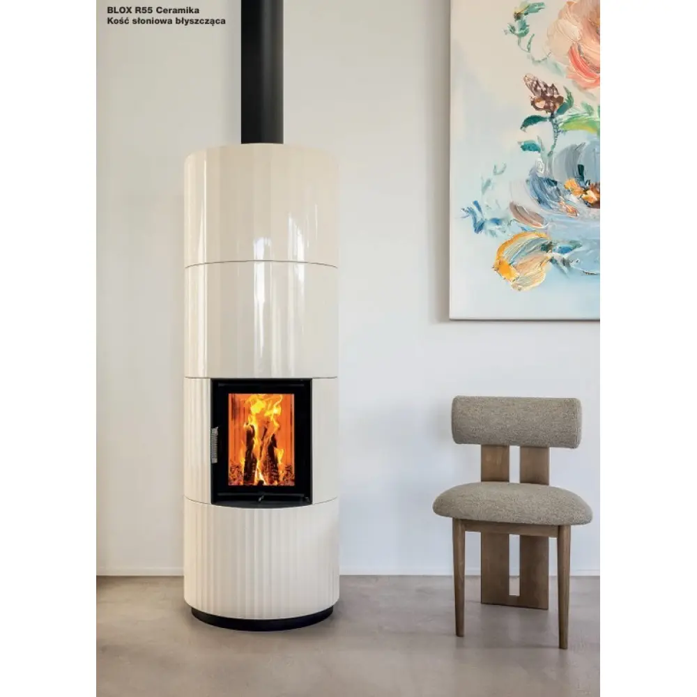 Акумуляційна піч Hoxter BLOX R55 Ceramics glossy ivory