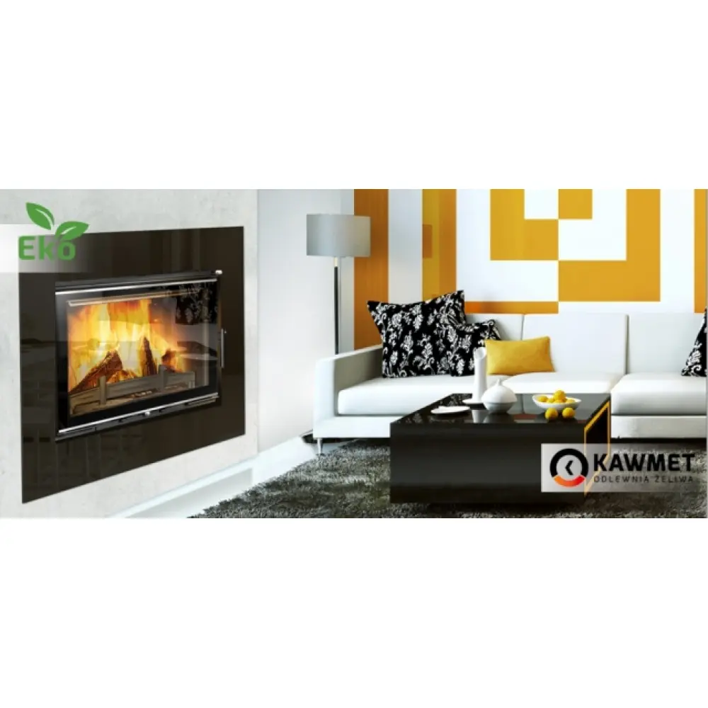 Каминная топка Kawmet W17 Dekor (16.1 kW) ECO чугунная