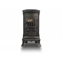 Чугунная печь-кухня NORDFLAM PLATO PATYNA