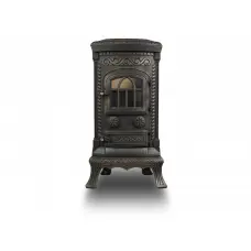 Чугунная печь-кухня NORDFLAM PLATO PATYNA