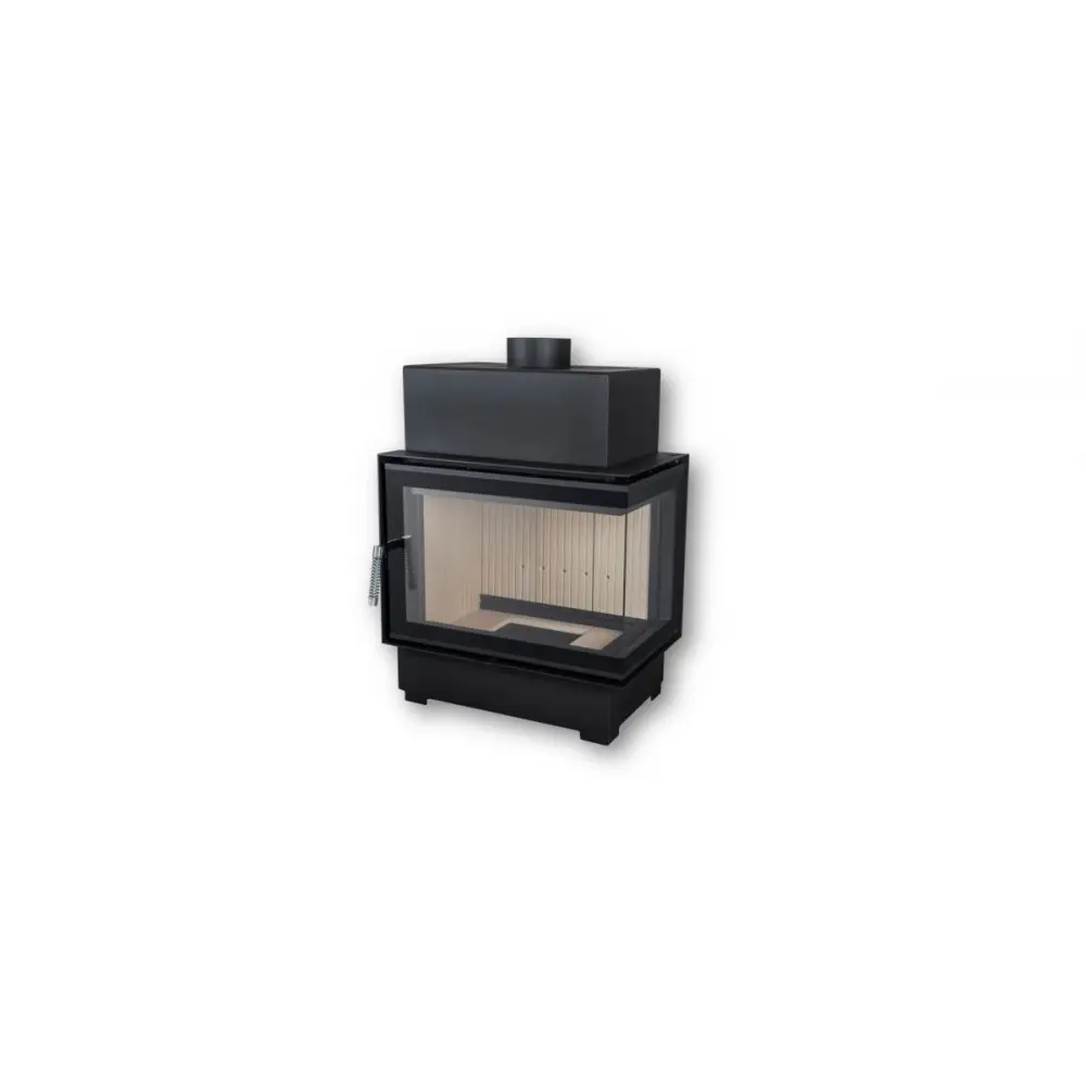 Кутова камінна топка Roten праве скло, NordFlam