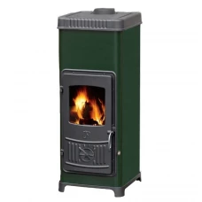 Чавунна піч-камін PLAMEN DORA 10 N Зелена Чавунна піч-камін PLAMEN DORA 10 N Зелена