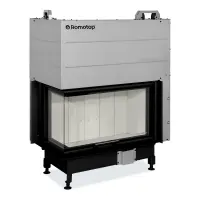 Каминная топка угловая Romotop HEAT L 3G L 81.51.40.24