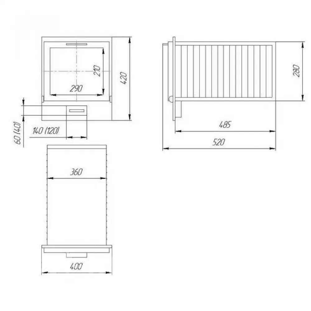Духовка для печи SVT 547