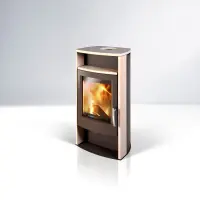 Отопительная печь камин Thorma ALVESTA brown/sandstone
