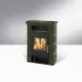 Опалювальна піч камін Thorma Borgholm TOP ceramik olivegreen