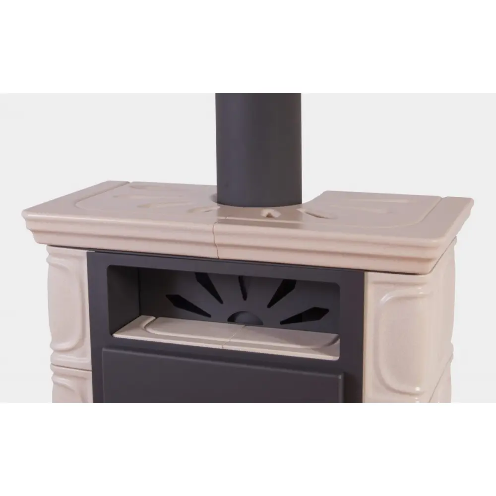 Опалювальна піч камін Thorma Borgholm TOP ceramik brown