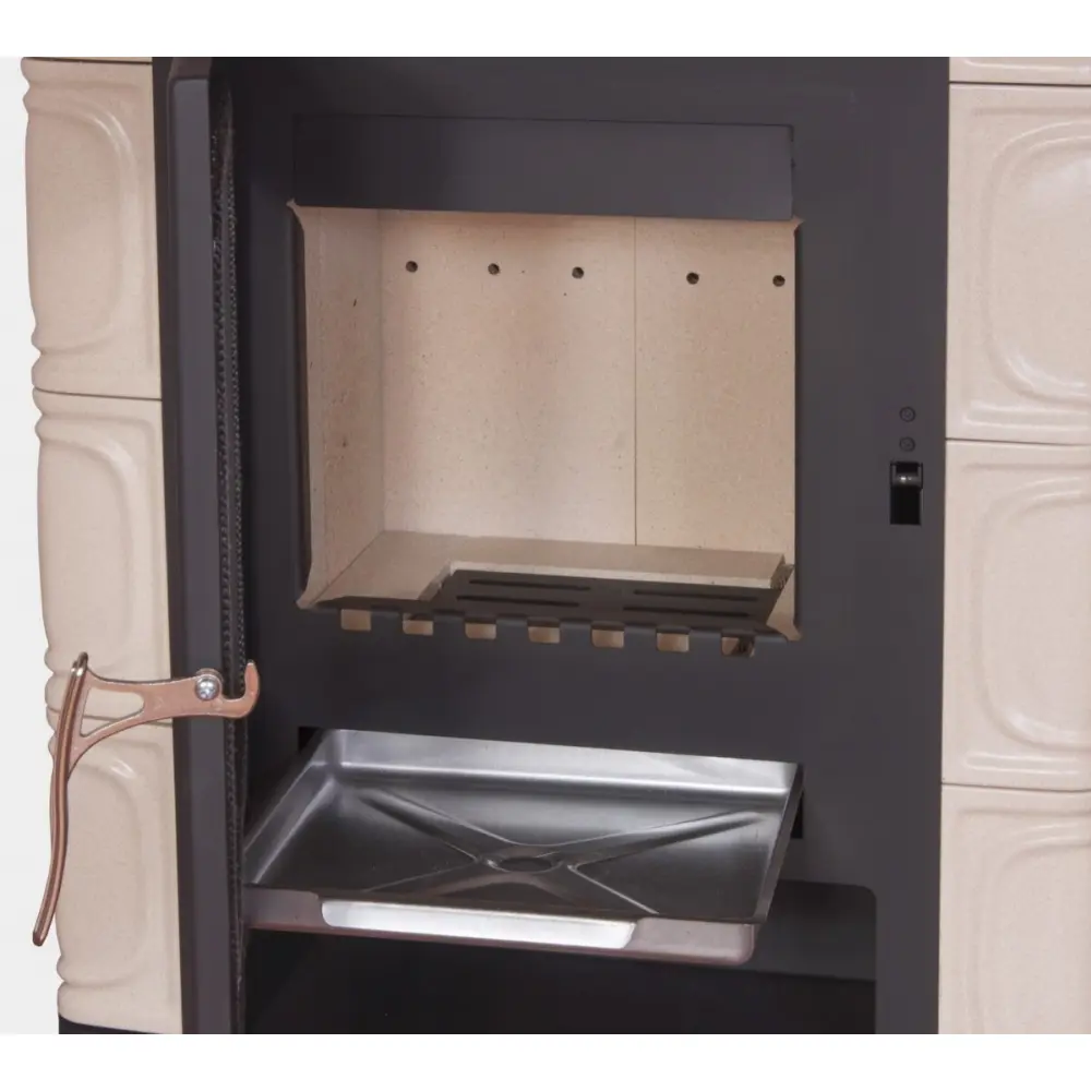 Опалювальна піч камін Thorma Borgholm TOP ceramik brown