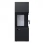Стальная печь - камин BOKAR Forum (9,2 kW) White Ceramatex