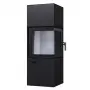 Стальная печь - камин BOKAR Forum (9,2 kW) White Ceramatex