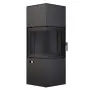 Сталева піч - камін BOKAR Forum (9,2 kW) Black ceramatex