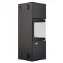 Сталева піч - камін BOKAR Forum (9,2 kW) Black ceramatex