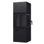Сталева піч - камін BOKAR Forum (9,2 kW) Black ceramatex
