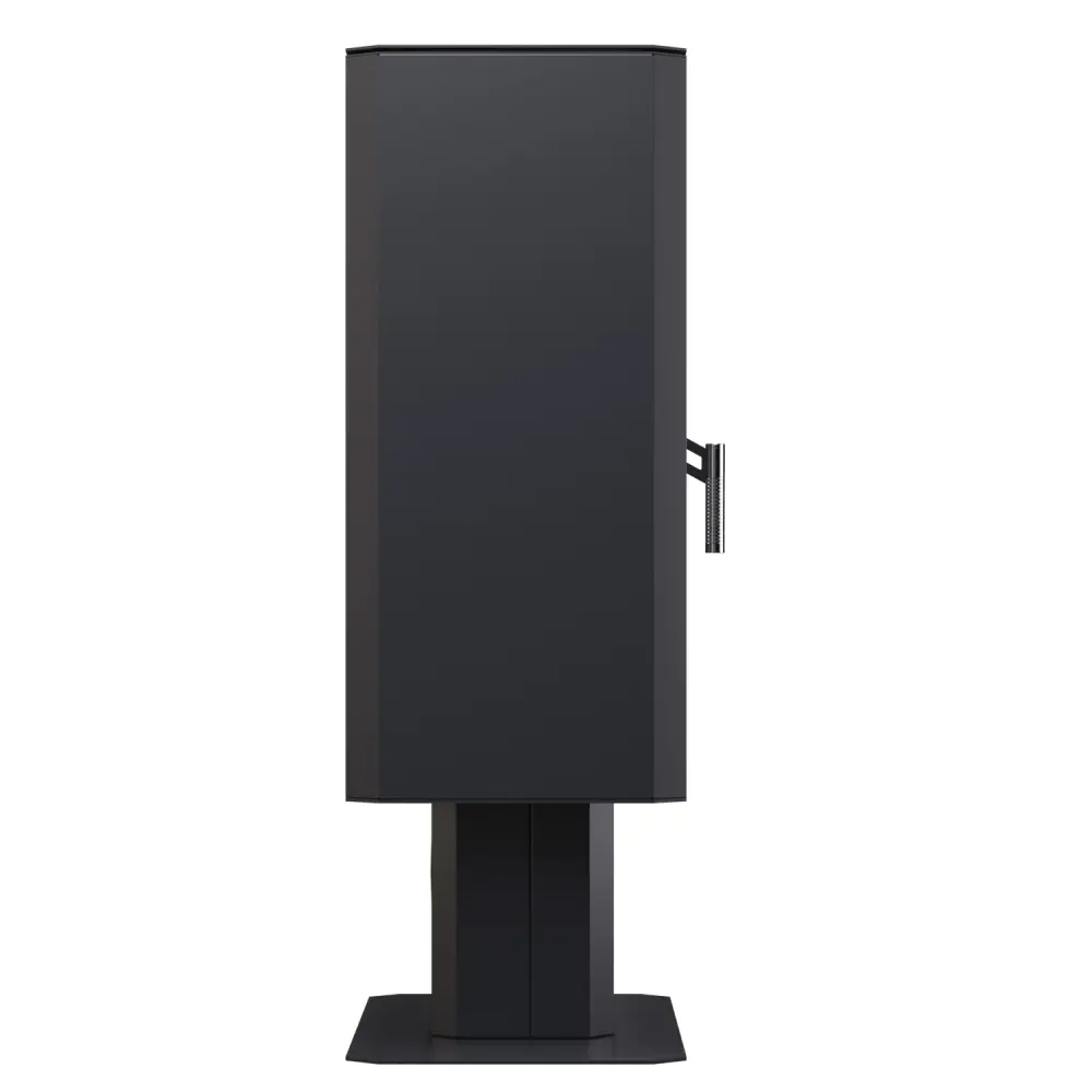 Стальная печь - камин BOKAR Aston FD 4380 ( 9,0 кв ) white ceramatex