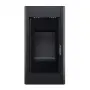 Стальная печь - камин BOKAR Aston ST 4380 ( 9,0 кв ) black ceramatex