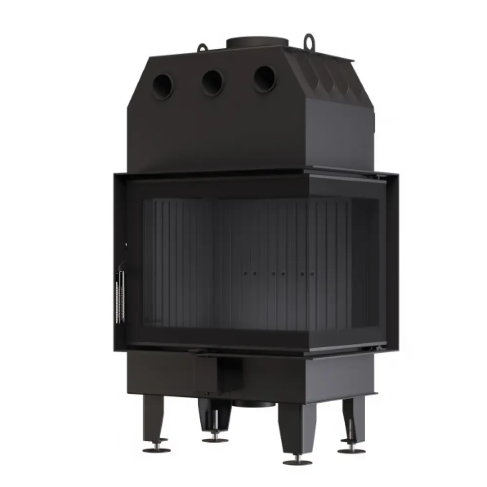 Камінна топка кутова BOKAR 655047 R (14,5 кв ) black ceramatex
