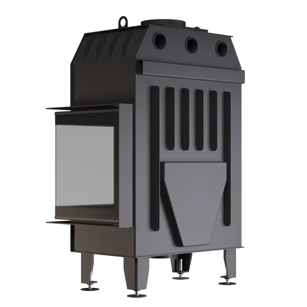 Каминная топка угловая BOKAR 755047 R (15,2 кв) white ceramatex