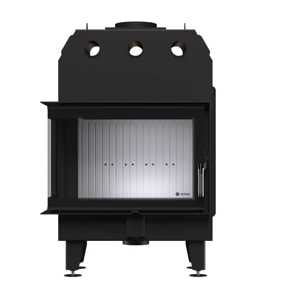 Каминная топка угловая BOKAR 755047 L (15,2 кв) white ceramatex